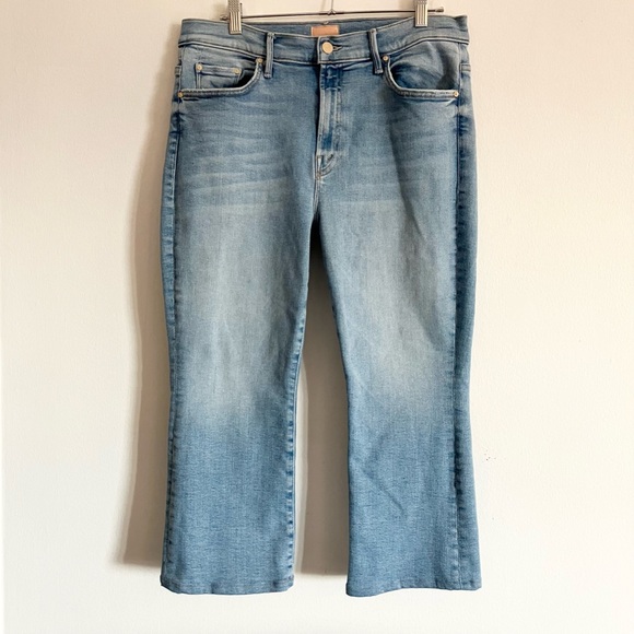 LIL Mother Jeans Insider Crop StepFray Limited Edition Size 32 - Modified Crop - Picture 2 of 11